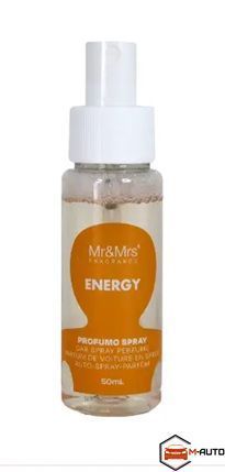 Ароматизатор в автомобіль Mr&Mrs Fragrance Cesare Spray Energy НФ-00014242 фото
