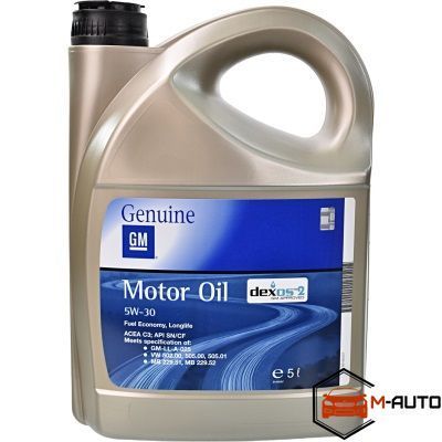 GM DEXOS 2 5W30 5л 1942003 фото
