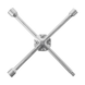 Ключ балонний хрестовий, укріплений, 1/2", 355&times;16 мм, 17&times;19&times;22 мм INTERTOOL HT-1602 HT-1602 фото 1