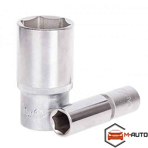 Головка торцева подовжена Molder, Cr-V, 1/2" x 24мм (10шт/уп) MT62124 фото