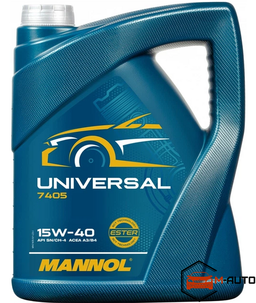 Масло MANNOL Universal 15W-40 5л 7405 5л фото