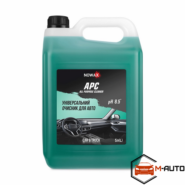Універсальний очисник для авто NOWAX APC All-Purpose Cleaner 5L (4шт/уп) NX05136 фото