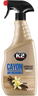 Універсальний освіжувач повітря "ваніль" / K2 CAYON VANILA 700ML M115VM фото