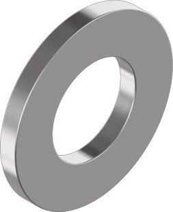 DIN125-1 Шайба 10 цб 140HV до кл.м. 4.6-8.8 НФ-00007494 фото