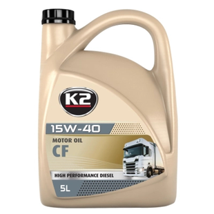 Олива моторна K2 MOTOR OIL CF 15W-40 5 л DIESEL O4015E O4015E фото