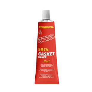 Герметик силіконовий (червоний) Mannol 9914 Silicone-Gasket Red 9914 фото