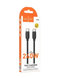 Кабель USB Hoco X115 Type-C to Type-C 240W (Чорний) НФ-00016606 фото 2