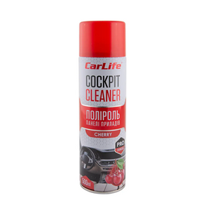 Поліроль панелі приладів CarLife Вишня. Cockpit Cleaner 500ml (24шт/ящ) CF511 фото
