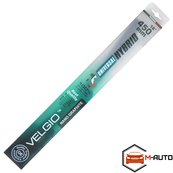 б/к щітка с-ка VELGIO UNIVERSAL HYBRID 18/450мм (50шт) 84450 фото