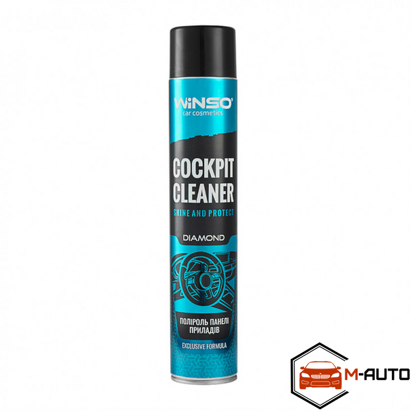 Поліроль для панелі приладів WINSO Exclusive Cockpit Cleaner 750ml. DIAMOND(12шт/ящ) 870620 фото
