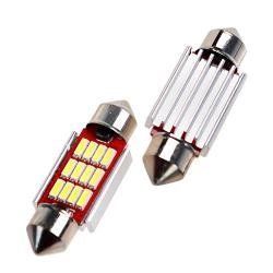 Лампочка софітка діодна SJ-12SMD-5630-36MM + обманка AA711 фото