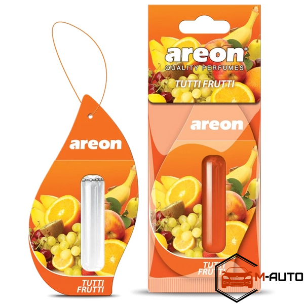 Освіжувач повітря рідкий листок Areon Mon Liquid Tutti Frutti 5мл LR16 (24/288) фото