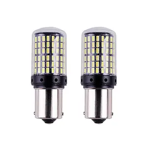 Лампа LED 1 контакт S25 1156-3014-144SMD 10699 AA421 AA421 фото