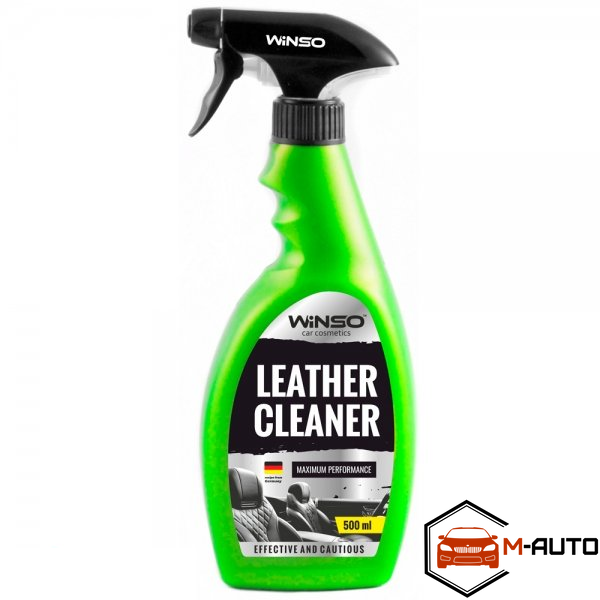 Очисник шкіри WINSO 500ml. LEATHER CLEANER 810580 фото