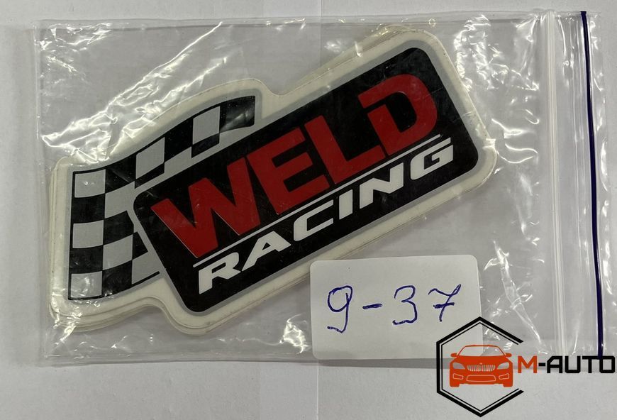 Наклейка WELD RACING [11*5см] 9-37 фото