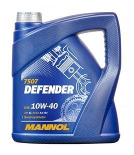 Масло MANNOL Defender 10W-40 4л (505,00 MB229.1)010064/1 7507-4лMannol фото