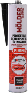 Герметик поліуретановий шовний MOLDER PU9080 чорний PU9080 фото