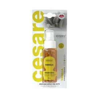 Ароматизатор в автомобіль Mr&Mrs Fragrance Cesare Spray Vanilla НФ-00014243 фото
