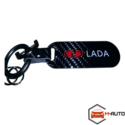 Брелок для ключів CARBON (ORIGINAL) Lada НФ-00003446 фото