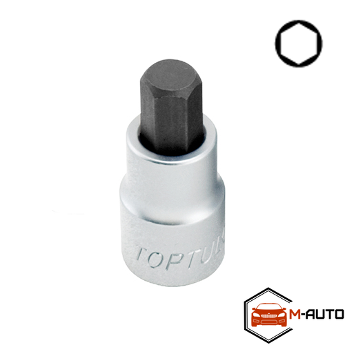 Головка с насадкой HEX 6мм 1/4" TOPTUL BCDA0806 BCDA0806 фото