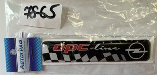 Наклейка силіконова OPEL OPC LINE (11*2.2) 78-65 78-65 фото