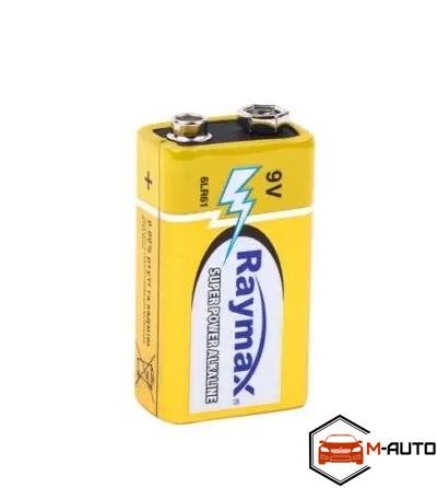Батарейки Raymax 6LR61 9V крона Raymax 6LR61 9V крона фото