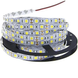 12V Полоса світлодіодна 5м, 300SMD 28/35 IP20, БІЛА БЕЗ СИЛІКОНА 3M (без силікону) фото 2