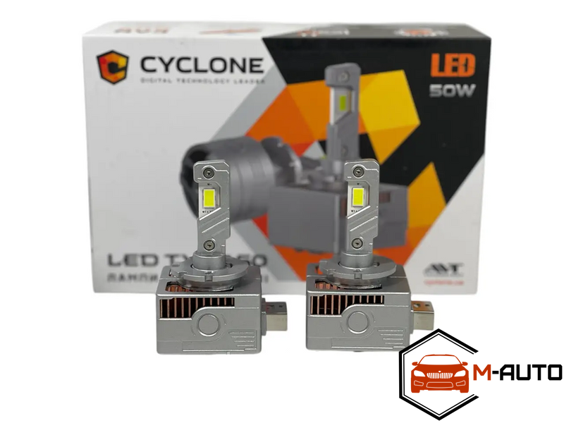 LED D3 type 50 LED 50W, 6000K, 12000Lm, 9-32V Лампа основного світла type 50 D3 фото