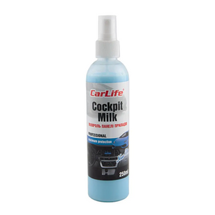 Поліроль-молочко CarLife Нова машина. Cockpit Milk 250ml (24шт/ящ) CF039 фото