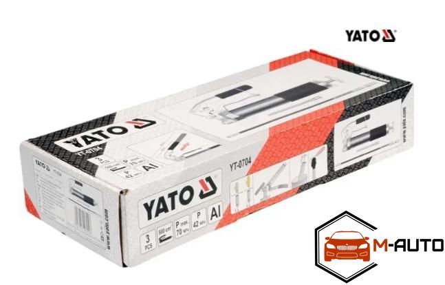 Шприц для змащення солідолом YATO YT-0704 YT-0704 фото