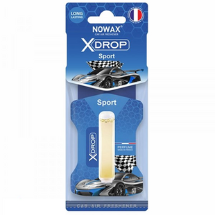 Ароматизатор целюлозний з капсулою Nowax серія X Drop - Sport (25шт/ящ) NX00059 фото