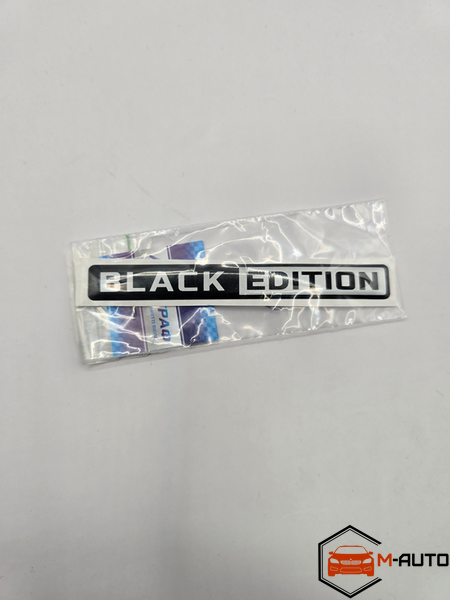 Наклейка силіконова BLACK EDITION (10.2*1.2) 72-66 72-66 фото