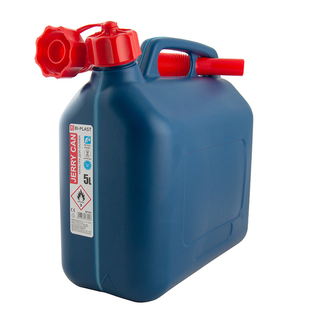 Каністра Bi-Plast пластикова HDPE для палива 5л з лійкою BP-305 фото