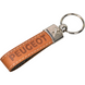 Брелок шкіряний, (шкіра довгий) Peugeot коричневий НФ-00005086 фото 2