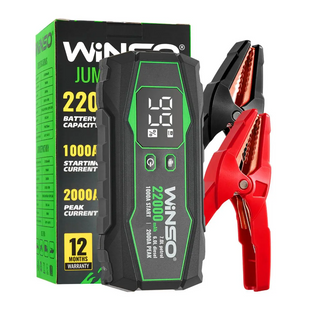 Пусковий пристрій WINSO.Пусковий 1000А/піковий 2000А.Ємність 22000mAh 141000 фото