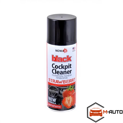 Поліроль панелі Nowax Spray 200ml Strawberry NX00204 фото
