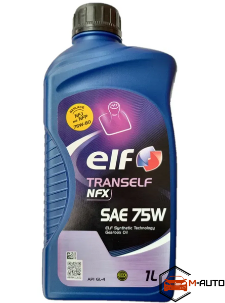 Олива трансмісійна ELF Tranself NFX SAE 75W 1л НФ-00005274 фото