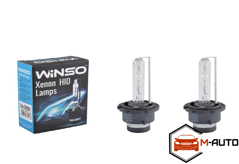 Лампа WINSO D4S 6000K, 42V, 35W P32d-5 (к-т 2шт.) 784160 фото