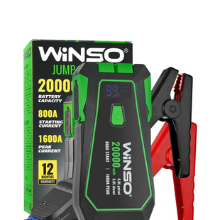Пусковий пристрій WINSO.Пусковий 800А/піковий 1600А.Ємність 20000mAh 140800 фото