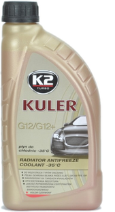 Антифриз K2 (готовий розчин) KULER -35 G12/G12+ LONG LIFE -35C 1L RED (червоний) T201C фото