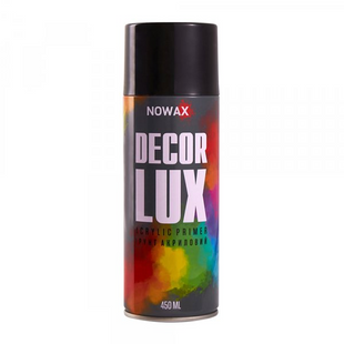 Грунтівка акрилова, Spray 450ml.,чорна,(BLACK/RAL9005) NX48049/NX65049 фото
