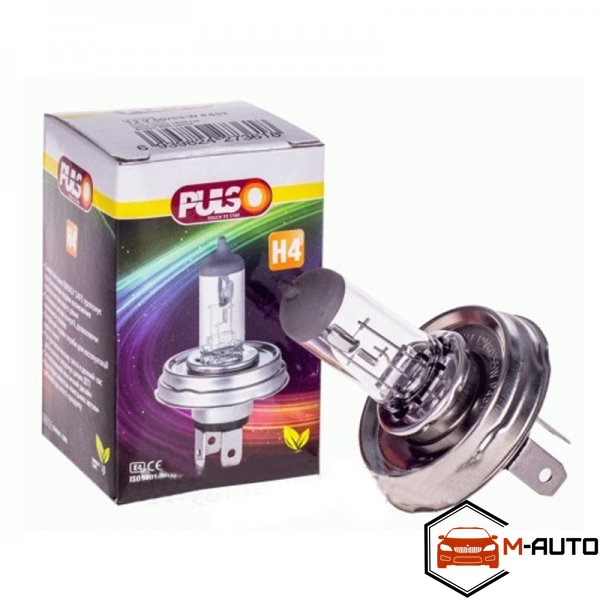Лампа PULSO H4 (P45T 12v 60/55w) clear/c/box LP-41450 фото