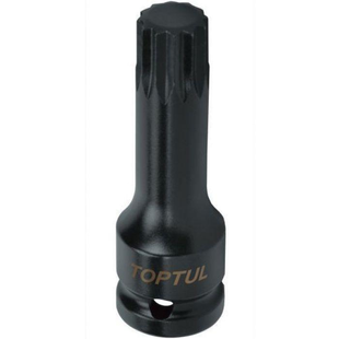 Головка ударна SPLINE М14 L77mm 1/2" TOPTUL KADB1614L KADB1614L фото