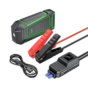 Універсальна мобільна батарея Hoco QS1Jump Starter/Power Bank(10000mAh) чорний QS1 фото