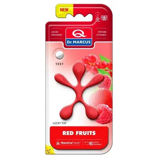 Ароматизатор Dr. Marcus Lucky Top Red Fruits (Червоні Фрукти) (підвісний; на дефлектор) 664 фото