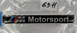 Наклейка силіконова BMW M MotoSport 17.4**2.1см 69-11 69-11 фото 1