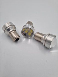 Лампа LED 1 контакт T25 9SMD 30/30 P21W 12-24V BA15S 4,5W 6000K, 5000Lm, ЛІНЗА, білий, Україна,1шт. AA419 (ЛІНЗА) фото