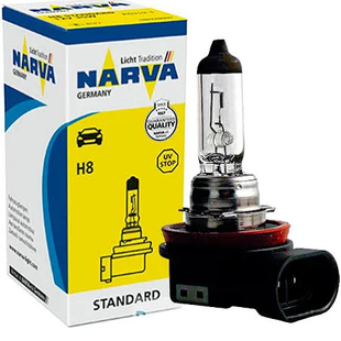 Лампа H8 Narva Standart 48076 12V 35W PGJ19-1 48076 фото