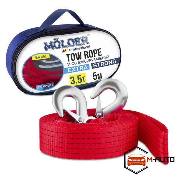 Трос буксирувальний, Molder 3,5т 5м, MA21355 MA21355 фото