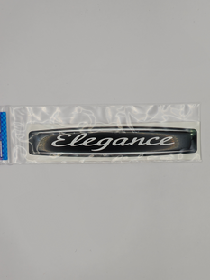 Наклейка силіконова Elegance (12x2.2) 69-98 чорн. 69-98 фото